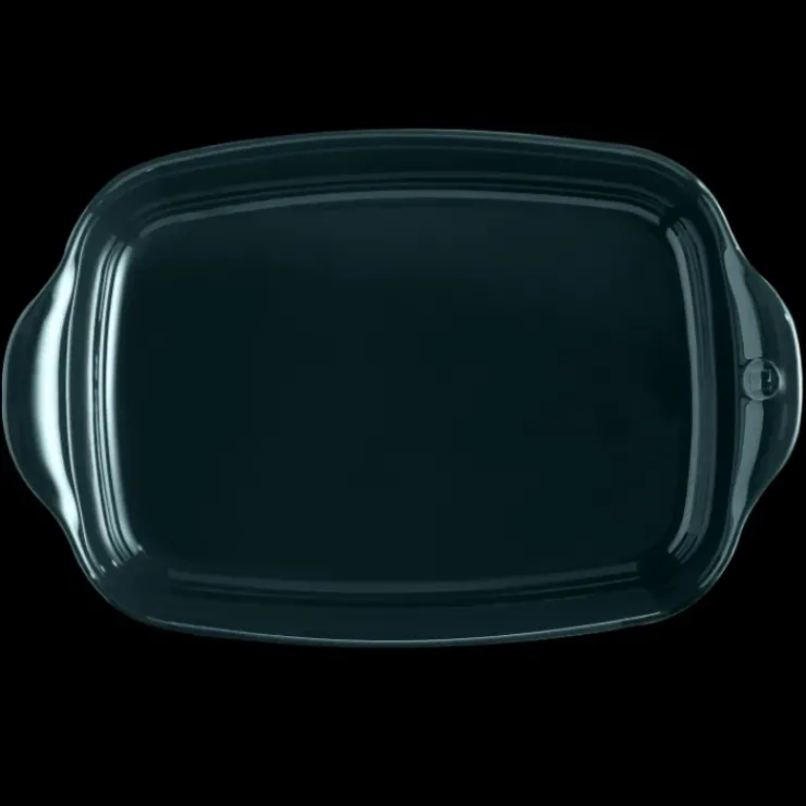 Clearance EMILE HENRY Grand Plat à Four Rectangulaire en Céramique 42,5 x 28 cm Belle-Île