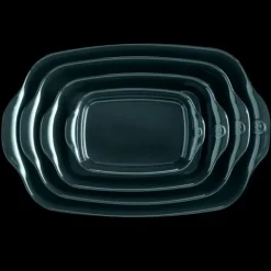 Clearance EMILE HENRY Grand Plat à Four Rectangulaire en Céramique 42,5 x 28 cm Belle-Île