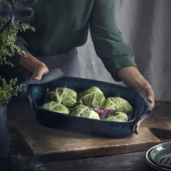 Clearance EMILE HENRY Grand Plat à Four Rectangulaire en Céramique 42,5 x 28 cm Belle-Île