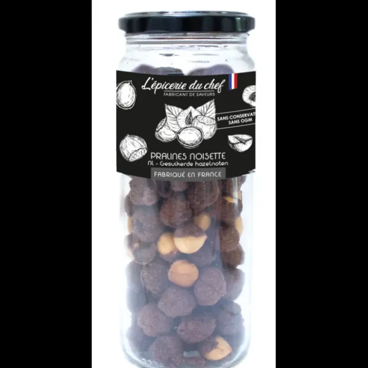Discount EPICERIE DU CHEF Grand pot pralines noisette 200 g L'