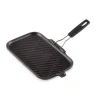 Sale LE CREUSET Gril en Fonte rectangulaire 36 x 20 cm avec Manche repliable