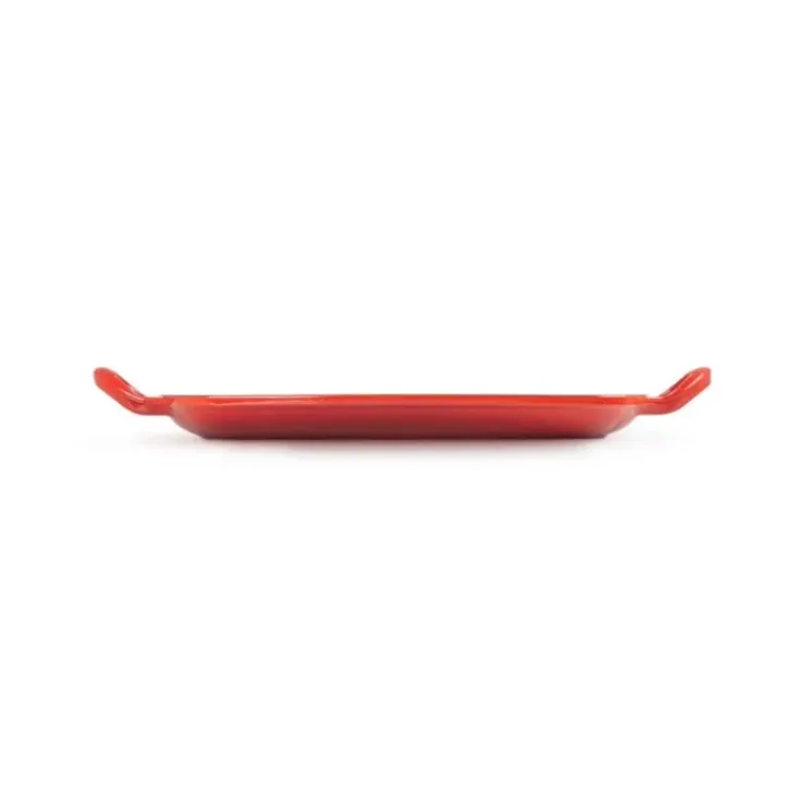 Online LE CREUSET Gril en Fonte Rectangulaire 30 cm Cerise