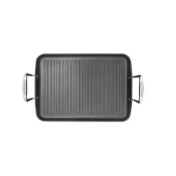 Clearance LE CREUSET Grill géantanti-adhérant 34 x 25 cm