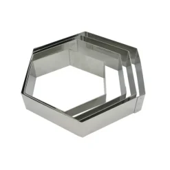 Clearance MALLARD FERRIERE Hexagone à Mousse Inox 14 cm x H 4,5 cm Mallard