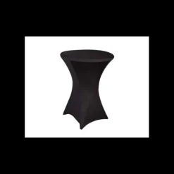 Discount LYROSE Housse pour Mange-Debout Noire Congrès