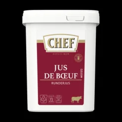 Hot CHEF Jus de Boeuf déshydraté 20L 600g