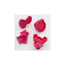 Online SCRAPCOOKING Kit 4 découpoirs à éjecteurs pour Biscuits Noël