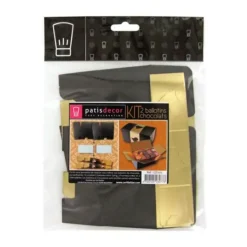 New PATISDECOR Kit Ballotin Noir et Or Patisdécor (x2)