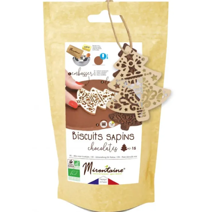 Sale MIRONTAINE Kit Biscuit de Noël Chocolat Bio