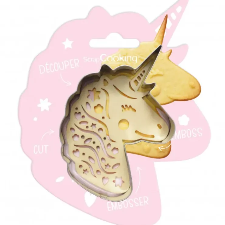 Clearance SCRAPCOOKING Kit Biscuit Licorne 9,6 cm