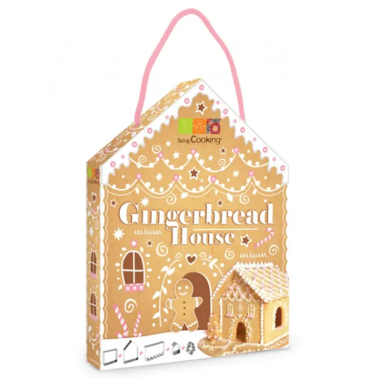 Hot SCRAPCOOKING Kit découpoirs Maison Pain d'Épice