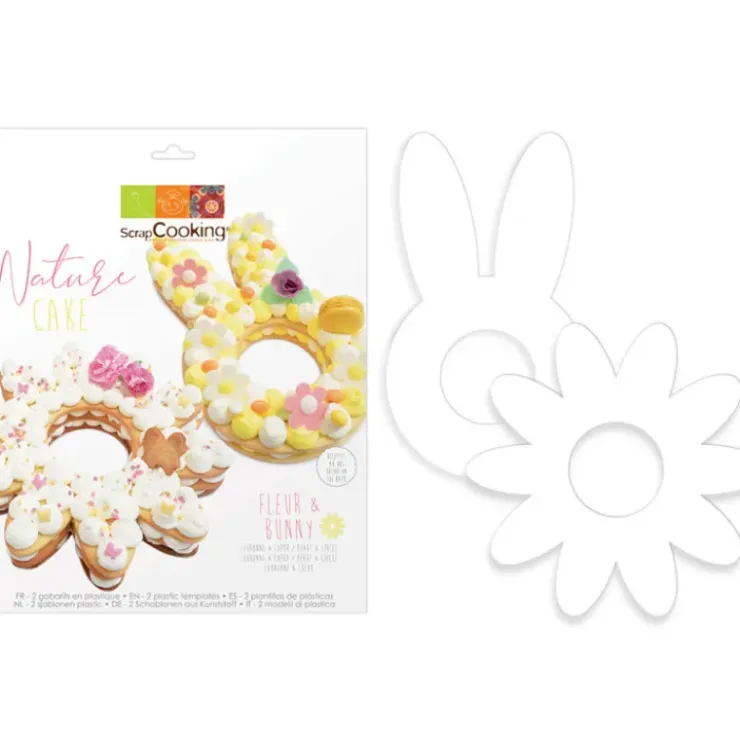 Sale SCRAPCOOKING Kit Flower Cake et Bunny Cake Scpracooking