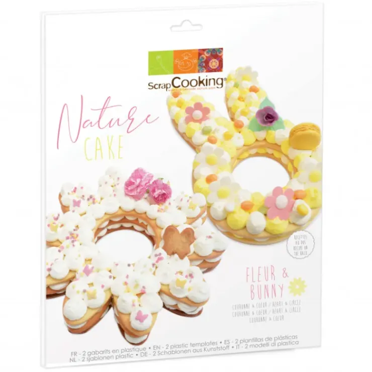 Sale SCRAPCOOKING Kit Flower Cake et Bunny Cake Scpracooking