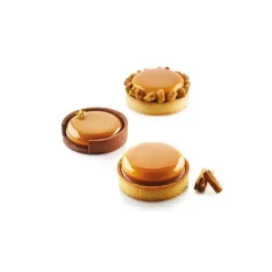 Best SILIKOMART Kit Moule Silicone 6 Tartelettes Ø 80mm Professional