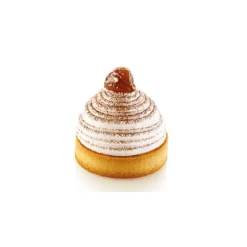 Sale SILIKOMART Kit Moule Silicone 6 Tartelettes Ø 80mm Mont Blanc Professional