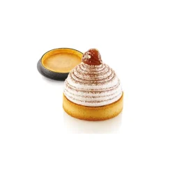 Sale SILIKOMART Kit Moule Silicone 6 Tartelettes Ø 80mm Mont Blanc Professional