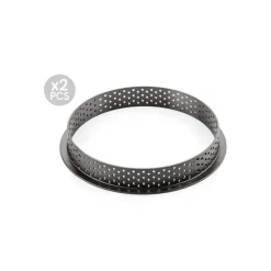 SILIKOMART Kit Moule Silicone 2 Tartes Ø 150mm Professional