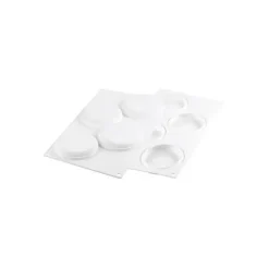 Outlet SILIKOMART Kit Moule Silicone 4 Tartelettes Ø 100mm Professional