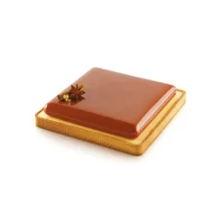 SILIKOMART Kit Moule Silicone 1 Tarte Carrée 200mm Professional