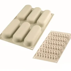 Best SILIKOMART 3D DESIGN Kit Moule Silicone Pop Eclair (x2)