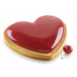Discount SILIKOMART Kit Moule Tarte Cœur Mon Amour 18,8 x 15,8 cm