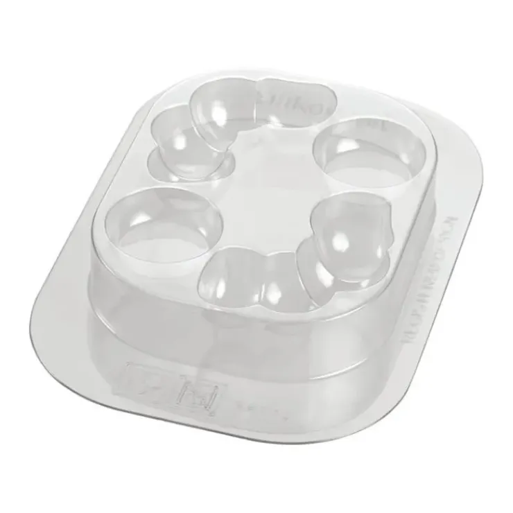 SILIKOMART Kit Moules Chocolat Eléphant en PVC 20 x 17 x 20,5 cm (x5)