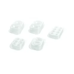 Hot SILIKOMART Kit Moules Chocolat Ours en PVC 14 x 16 x 21 cm (x5)