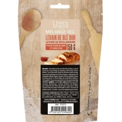 Sale PATISDECOR Levain blé dur pour pain et levure 150 g Patisdécor