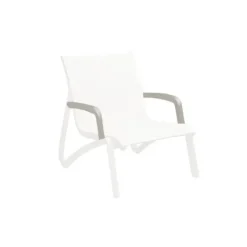 Sale GROSFILLEX Lot 2 Accoudoirs pour Fauteuil Conversationnel Blanc Glacier Sunset