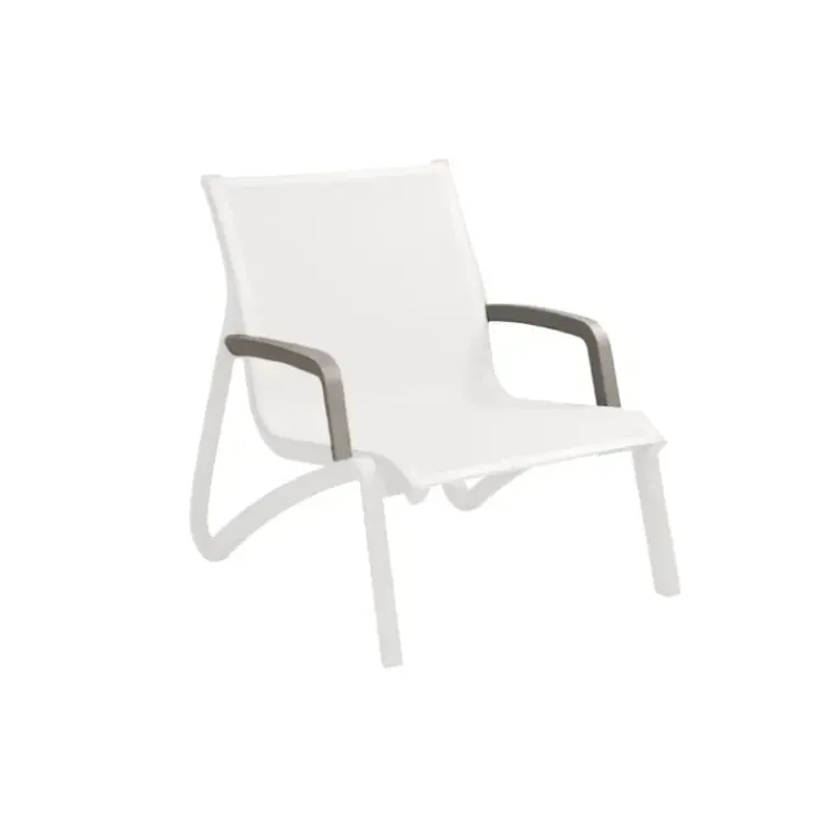 Online GROSFILLEX Lot 2 Accoudoirs pour Fauteuil Conversationnel Gris Platinium Sunset