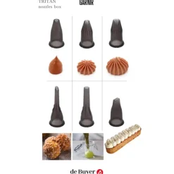 Best DE BUYER Lot 6 Douilles Tritan à Garnir