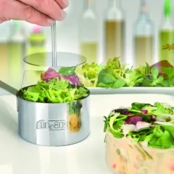 Discount IBILI Lot Cercle Inox avec Poussoir Ø 7 / 8 et 10 cm (x3)