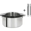 Online CRISTEL Lot de 4 Casseroles inox Mutine avec 2 Poignées Zénith Amovibles