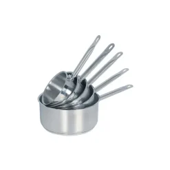 CUISINEADDICT Lot de 5 casseroles inox tous feux