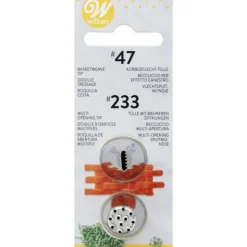 Outlet WILTON Lot de 2 Douilles Pâtissières n°047 et n°233