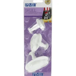 Best PME Lot de 3 Emporte-Pièces Crâne avec Poussoir