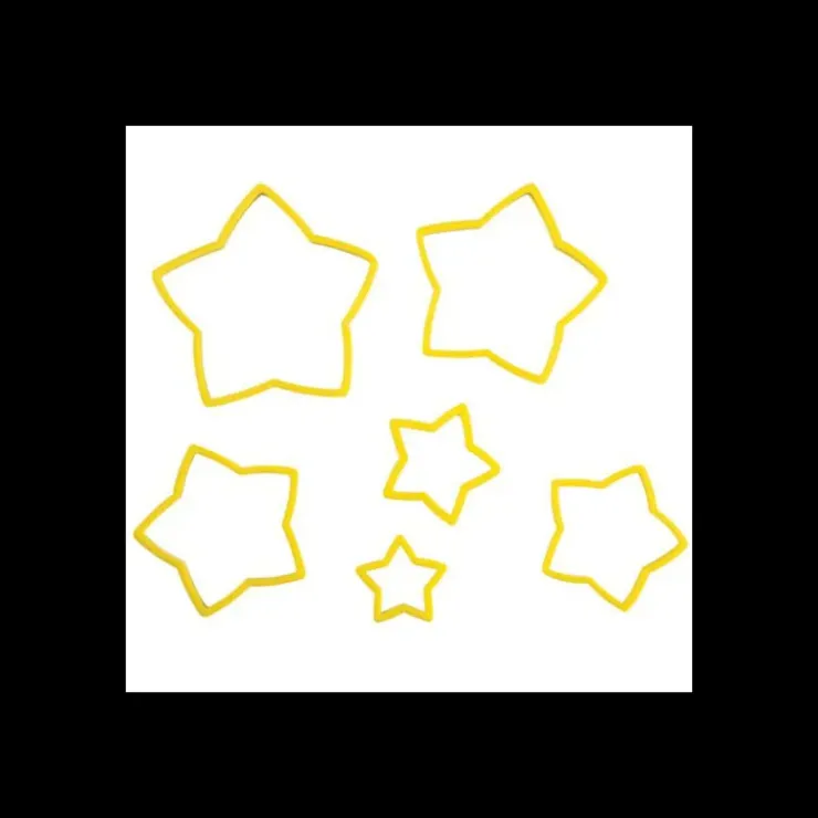 WILTON Lot de 6 Emporte-Pièces Etoile