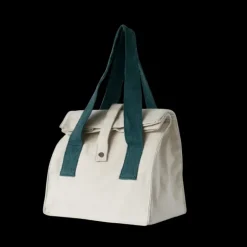 Hot PEBBLY Lunch Bag avec Anses Bleues 32 x 25 x 17 cm