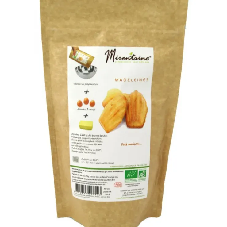 MIRONTAINE Madeleines BIO 290g
