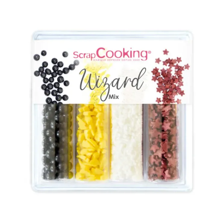 Sale SCRAPCOOKING Mallette décors en sucre Wizard Mix 61g