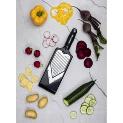 Discount MICROPLANE Mandoline Multifonction en V Specialty Noir