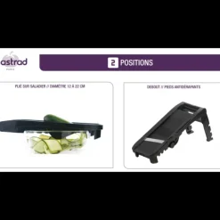 Clearance MASTRAD Mandoline Multi-râpes en V