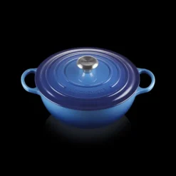 New LE CREUSET Marmite en fonte 26 cm Azur Signature