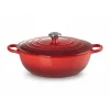 LE CREUSET Marmite en Fonte 32 cm Cerise Signature