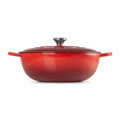 LE CREUSET Marmite en Fonte 32 cm Cerise Signature