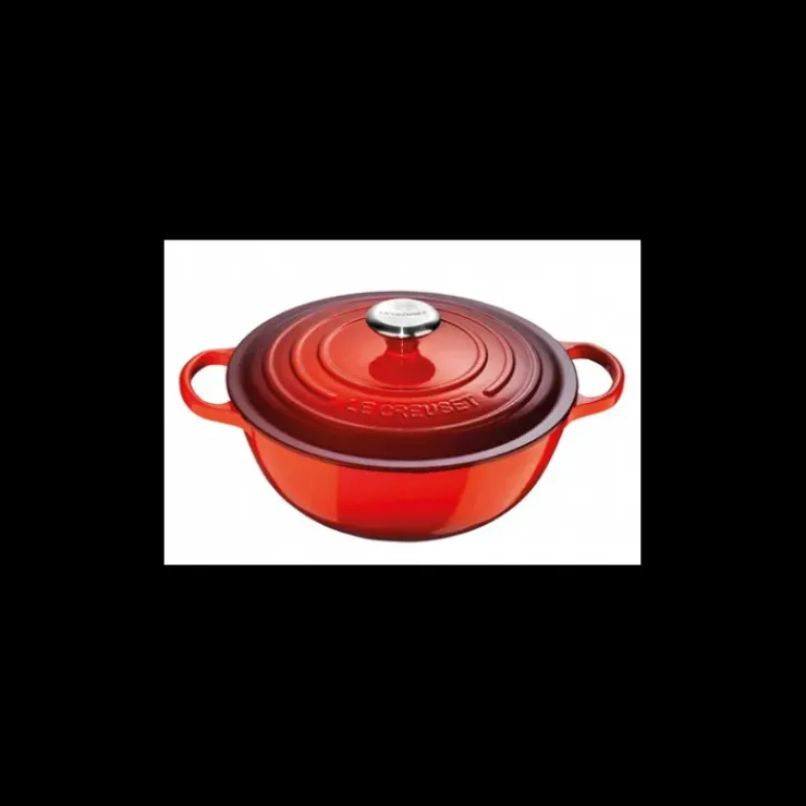 Hot LE CREUSET Marmite en fonte 26 cm Cerise Signature