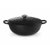 Discount LE CREUSET Marmite en Fonte 32 cm Noir Mat Signature