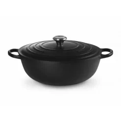 Discount LE CREUSET Marmite en Fonte 32 cm Noir Mat Signature