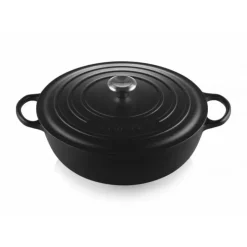 Discount LE CREUSET Marmite en Fonte 32 cm Noir Mat Signature