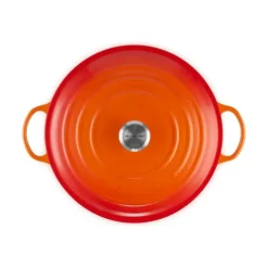 Hot LE CREUSET Marmite en Fonte 32 cm Volcanique Signature